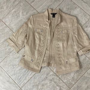 White House Black Market Lightweight Blazer